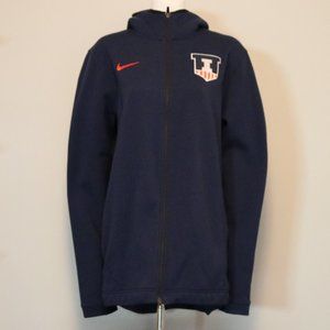 Mens Nike Illinois Fighting Illini Full Zip Hoodie XLT